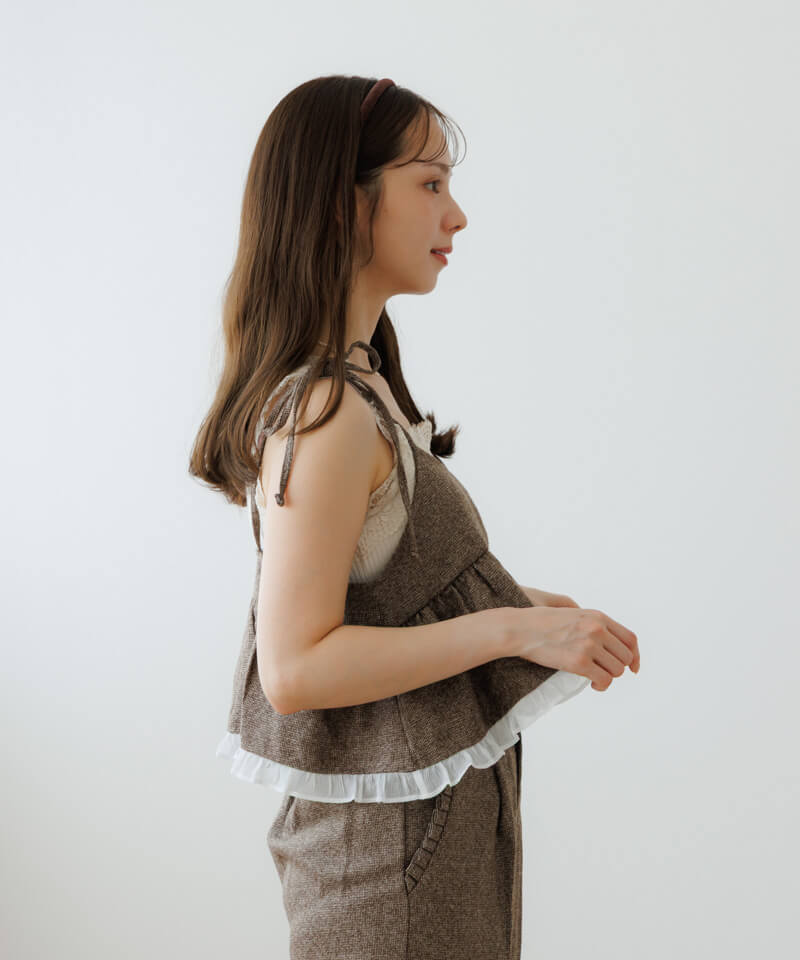 20%OFF】calm check bustier～ｶｰﾑﾁｪｯｸﾋﾞｽﾁｪ | flower／フラワー公式通販