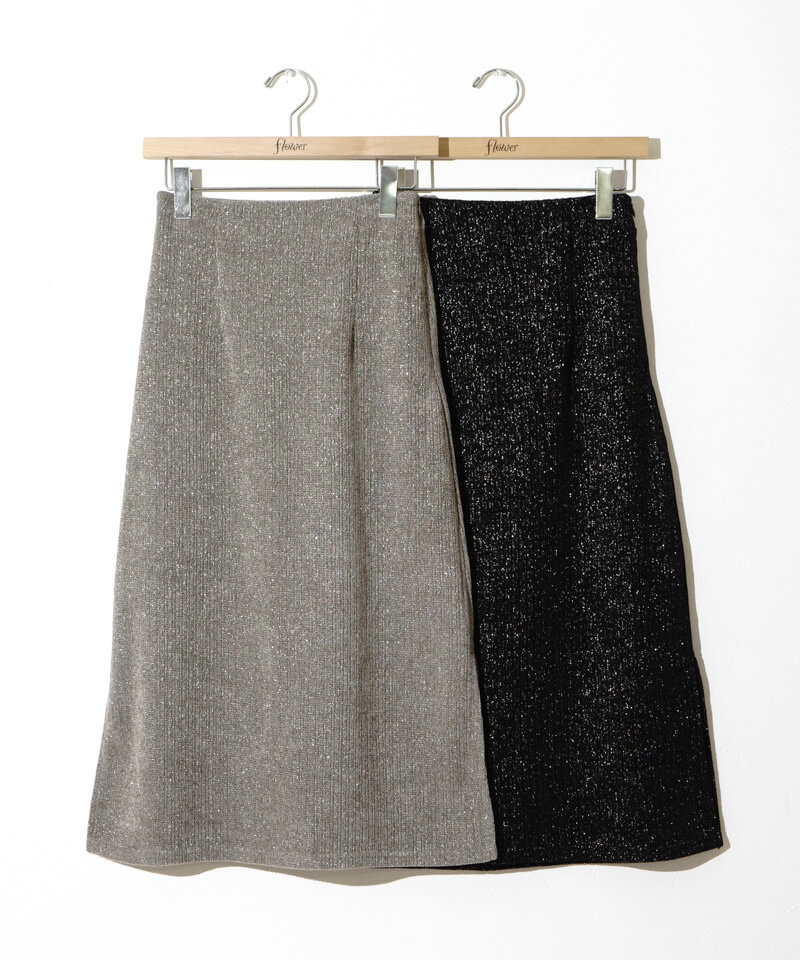 40%OFF】glitter knit skirt2～ｸﾞﾘｯﾀｰﾆｯﾄｽｶｰﾄ2 | flower／フラワー公式通販