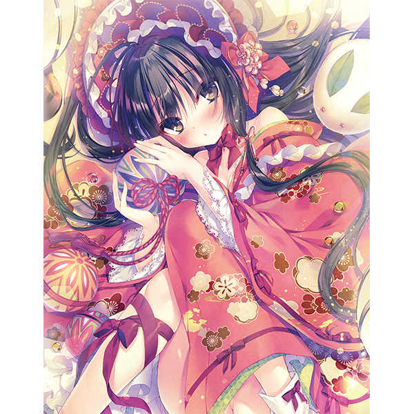 F6キャンバスアート・『るび様』キャンバスアート02／きらきら春の