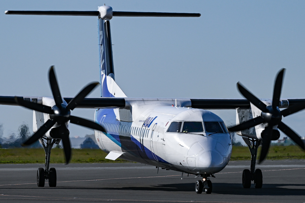 ANA「認定中古機」DHC-8-400デリバリー開始！ JA467Aとして導入へ