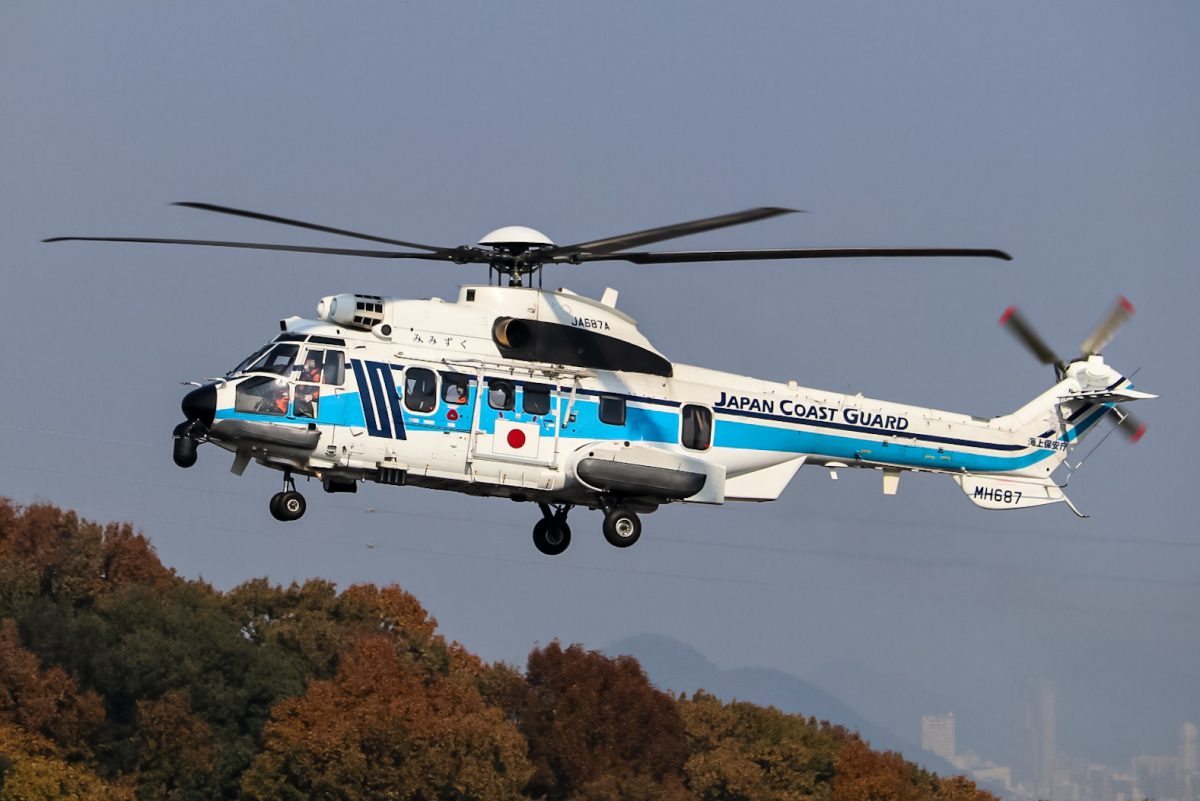 またベルーガで輸送？ 海上保安庁、大型輸送ヘリH225を3機追加発注