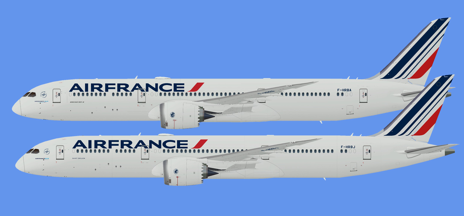 Air France Airbus A319 - The Flying Carpet Hub