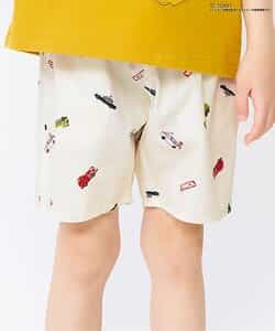 ☆SALE☆TOMICA 総柄ハーフパンツ 5分丈（V223035）|apres les cours