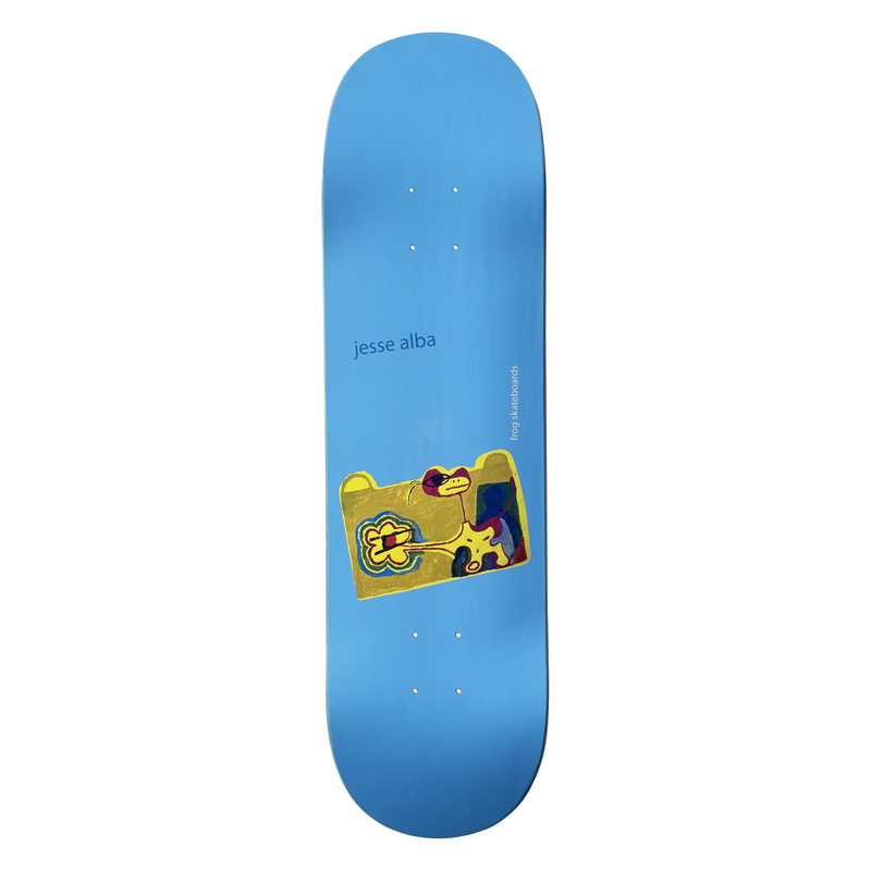 スケートボード Frog 8.25 Jesse Alba Fedora Skateboard Painting