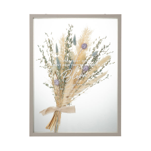 ドライフラワー アートボード ブルー | Francfranc（フランフラン