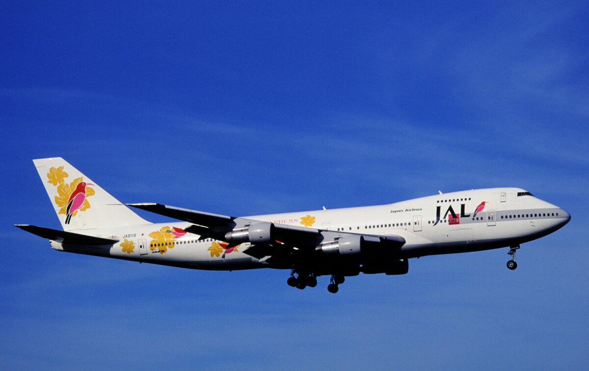 JAL 日本航空 B747-300 1⁄200 エクスプレス沖縄 リゾッチャ 1⁄500 B747