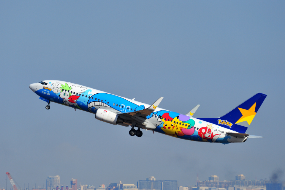 スカイマーク Boeing 737-800 JA73NG 羽田空港 航空フォト | by わび