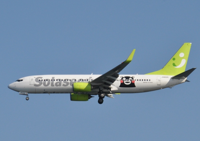 くまモンGO!」特別塗装機 ソラシド エア (737-800 | JA802X) ガイド