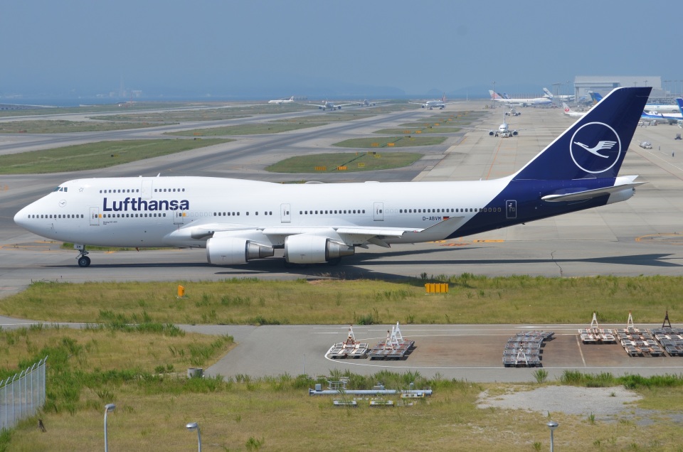 ルフトハンザドイツ航空 Boeing 747-400 D-ABVM 関西国際空港 航空