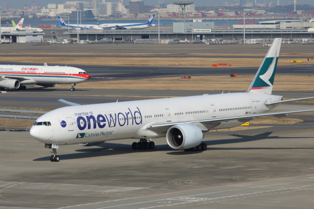 ワンワールド」特別塗装機 キャセイパシフィック航空 (777-300 | B-KPL