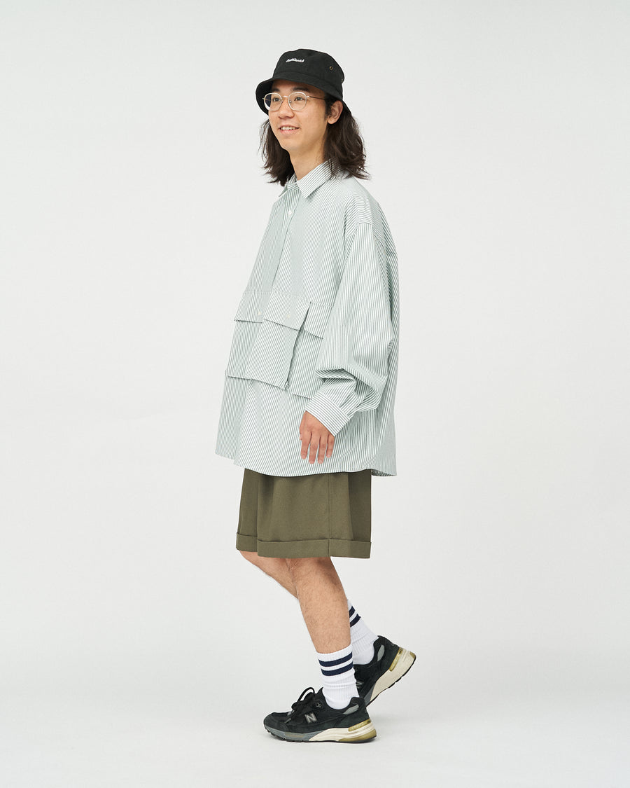 DRY OXFORD FLAP POCKET L/S SHIRT – FreshService® official site