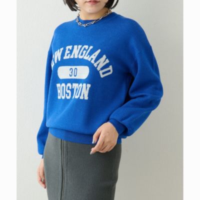 Whim Gazette(ウィム ガゼット)のジャカードロゴニット通販 | 集英社