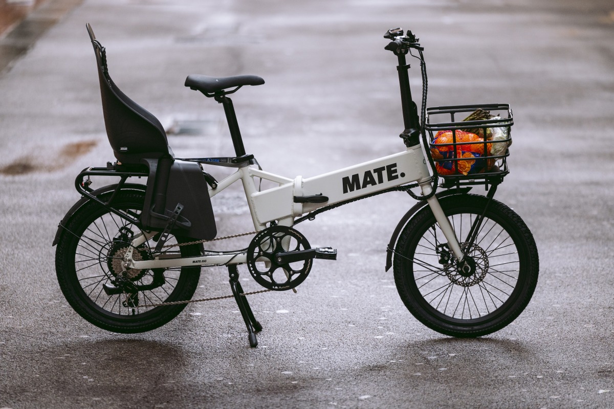 チャイルドシートを搭載できるeバイク「MATE GO+」登場。先行予約販売