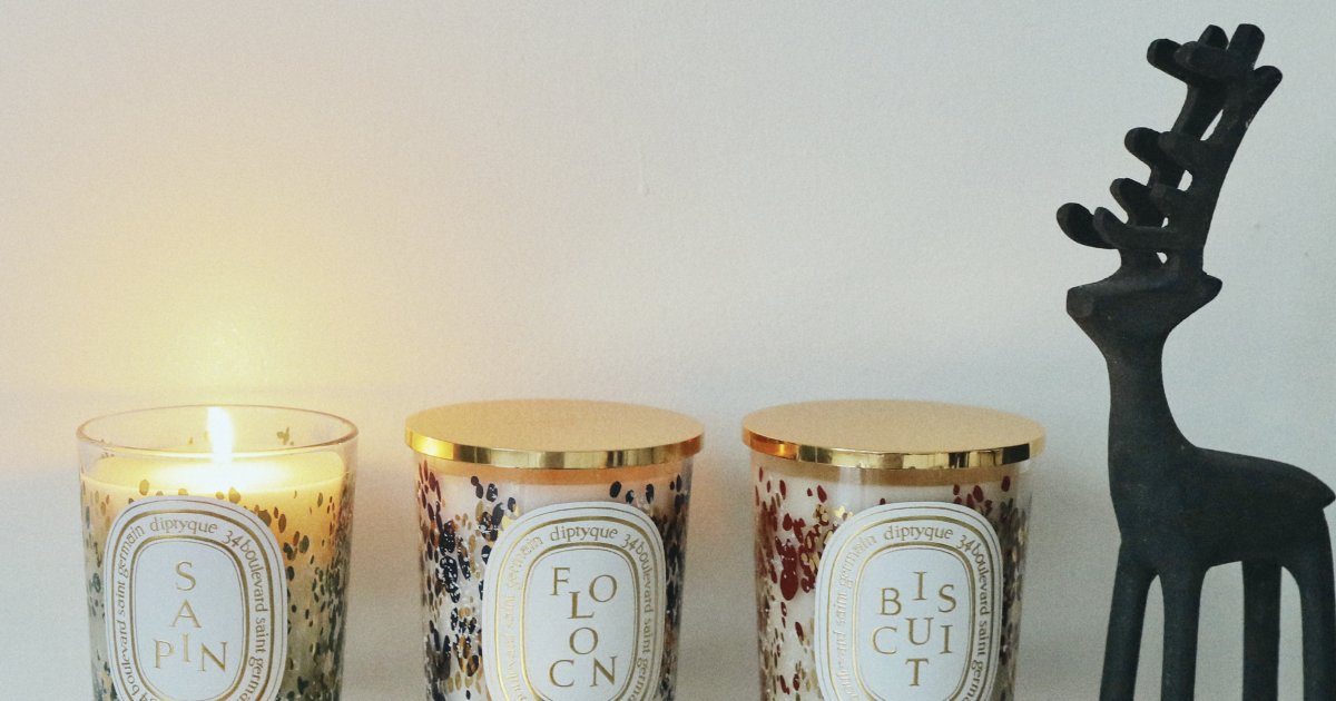 この冬《ディプティック》が贈る、伝統的な香りの限定キャンドルを3つ