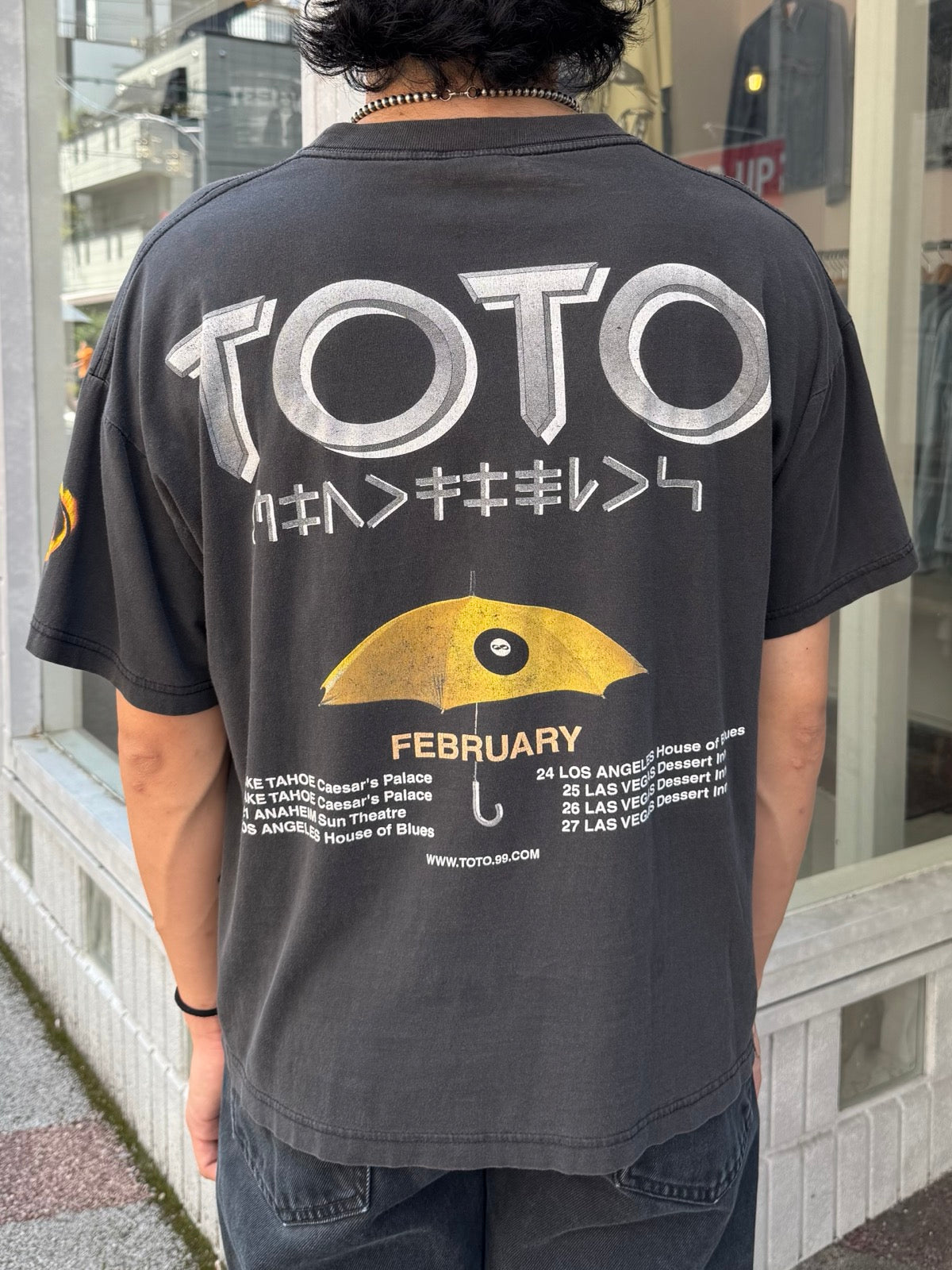 90's TOTO「FEBRUARY TOUR」バンドTシャツ – FUJI STORE
