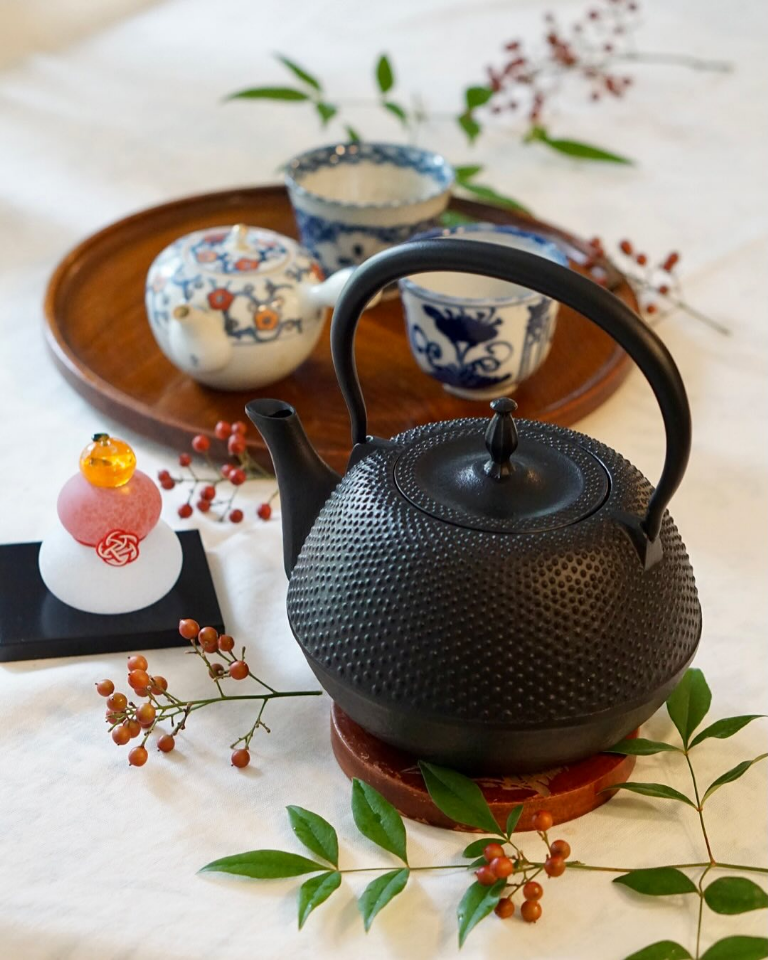 鉄瓶 南部アラレ 1.5L（南部鉄器） | 匠縁堂