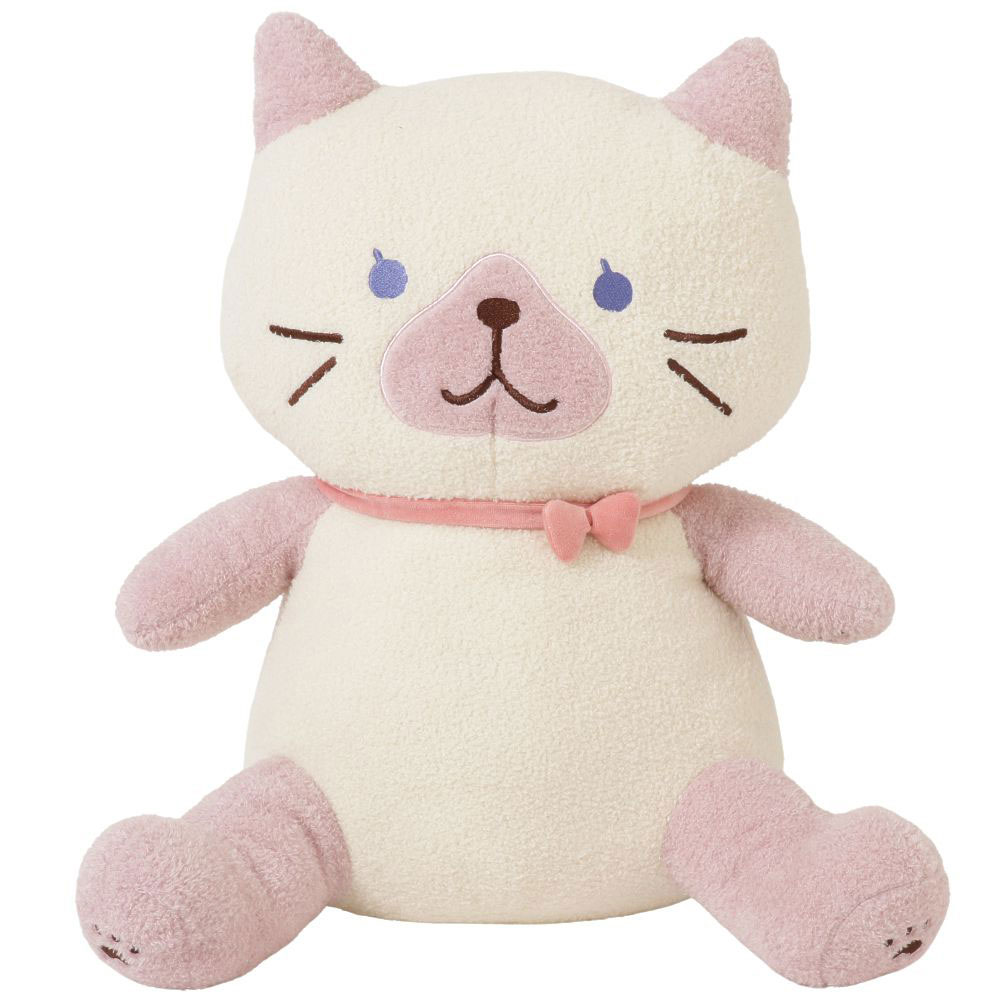 新にゃんこ】🎀ぽわぽわBIG抱きぐるみ🎀💗 | Fuku Fuku Nyanko