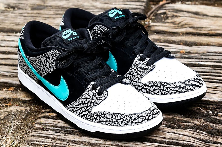 atmosの名作カラーを踏襲した Nike SB Dunk Low 