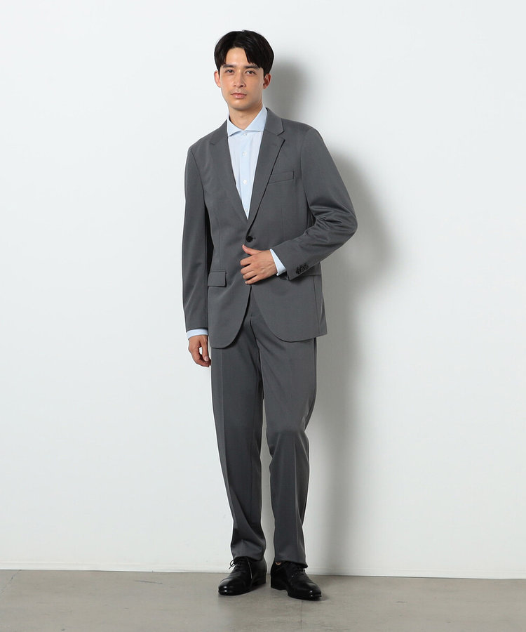 マイクロヘリンボーン ウォッシャブル スーツ（47-02SI03-204