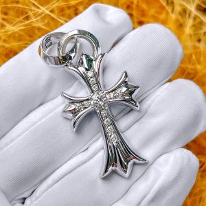 クロムハーツ タイニーCHクロス チャーム ダイヤモンド インボイス原本