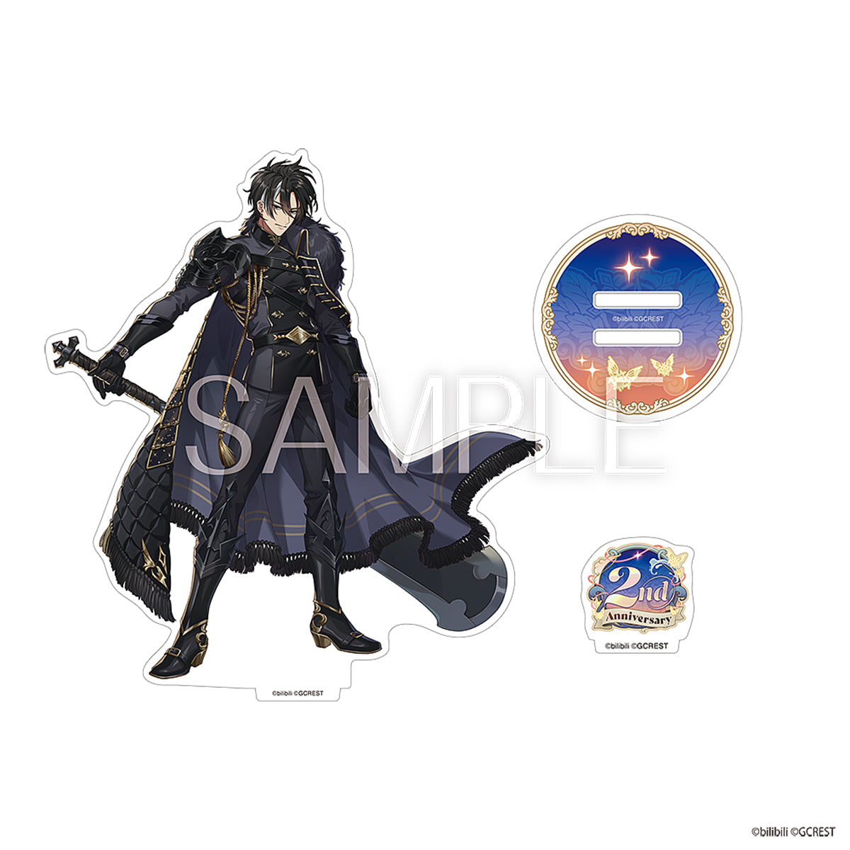 夢職人と忘れじの黒い妖精 2周年キービジュアル アクリルスタンド マイ