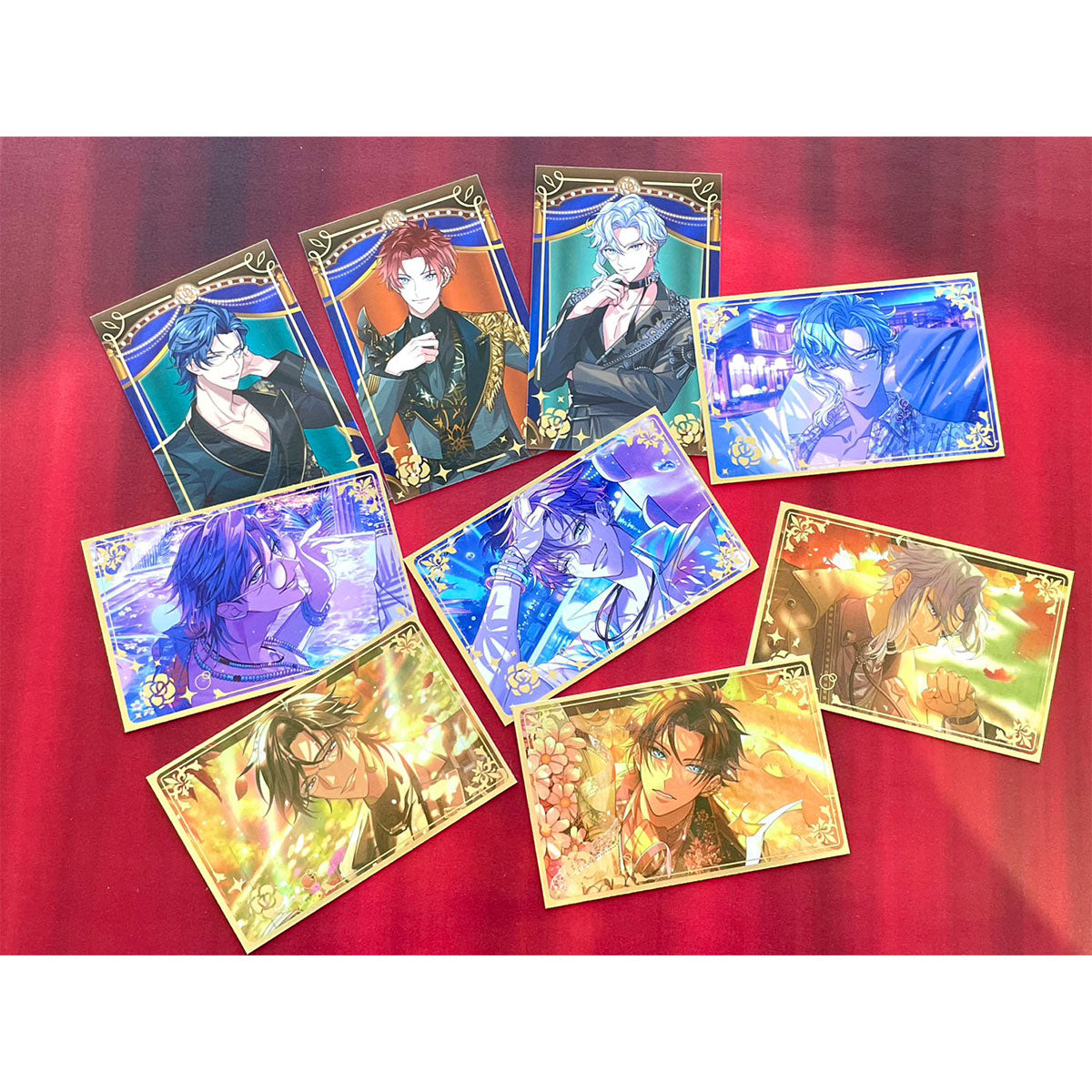 夢職人と忘れじの黒い妖精 スポットライトの下の君へ 箔押しミニカード