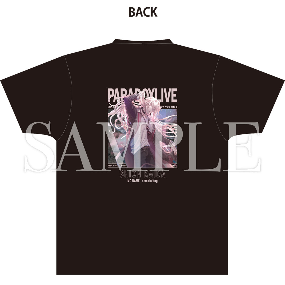 Paradox Live 幻影 バックプリントTシャツ Ver.2 – GCRESTORE ジーク
