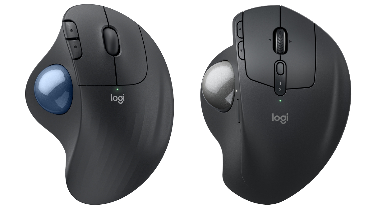ロジクール、ワイヤレスのトラックボールマウス「M575SP」「MX ERGO S