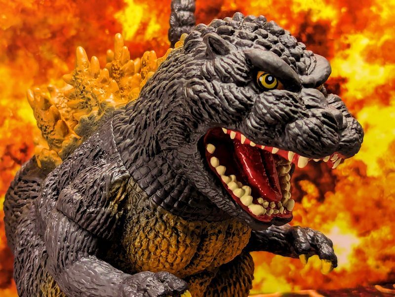 玩栗犬と、鎮座獣 バーニングゴジラ (1995) | 玩栗犬 真ホビーマニアクス