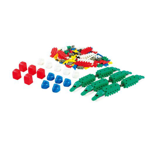 ニューブロックみんな大好きのりものパーツセット|学研の保育用品