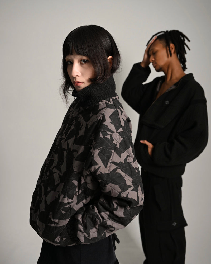 折り鴉 PAPER CROWS REVERSIBLE JACKET – GXX