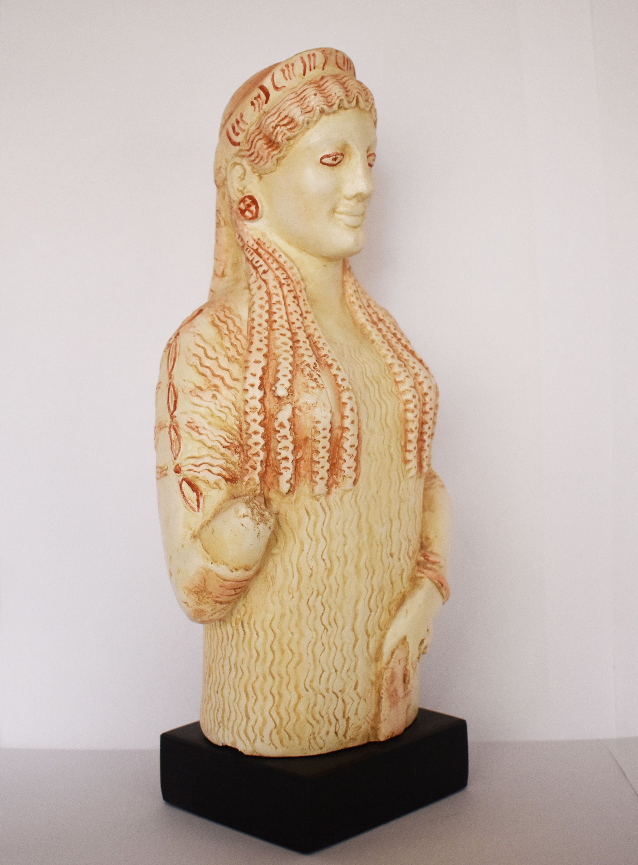 Kore of the Acropolis of Athens - Female Statue - Archaic Attic