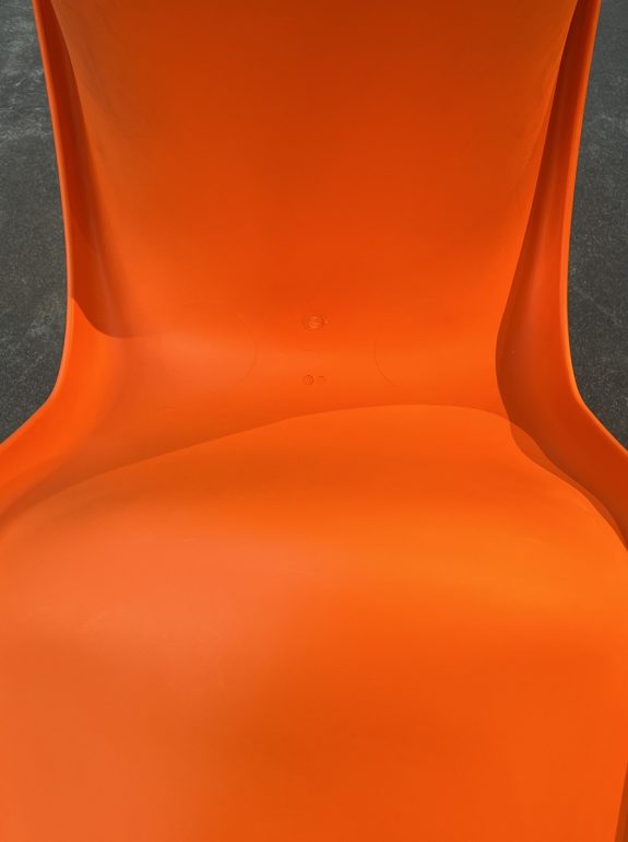 名作椅子》Vitra ヴィトラ パントンチェア オレンジ Panton Chair