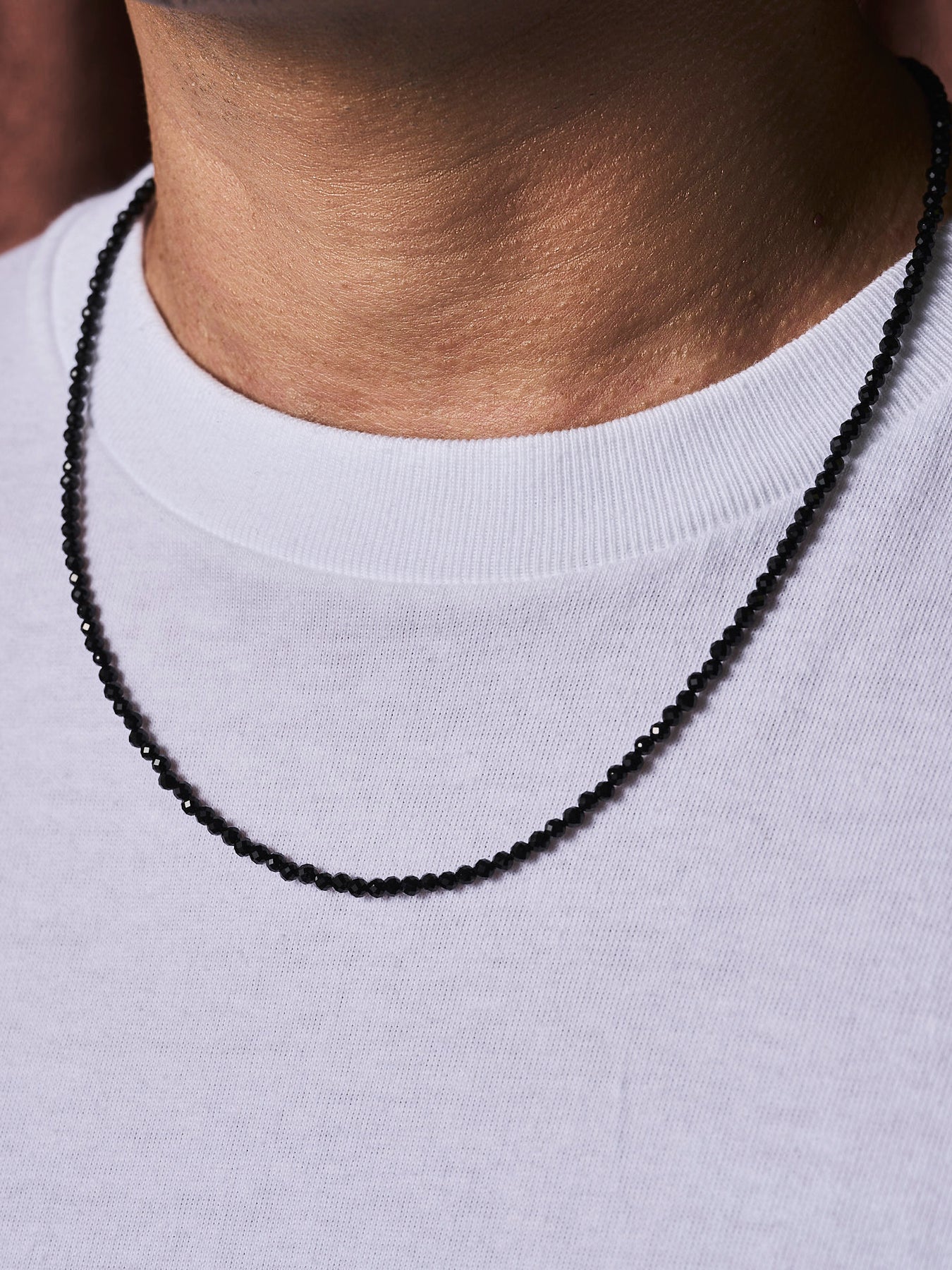 受注販売】【NEW】ブラックオニキスネックレス(3mm) – GARNIER