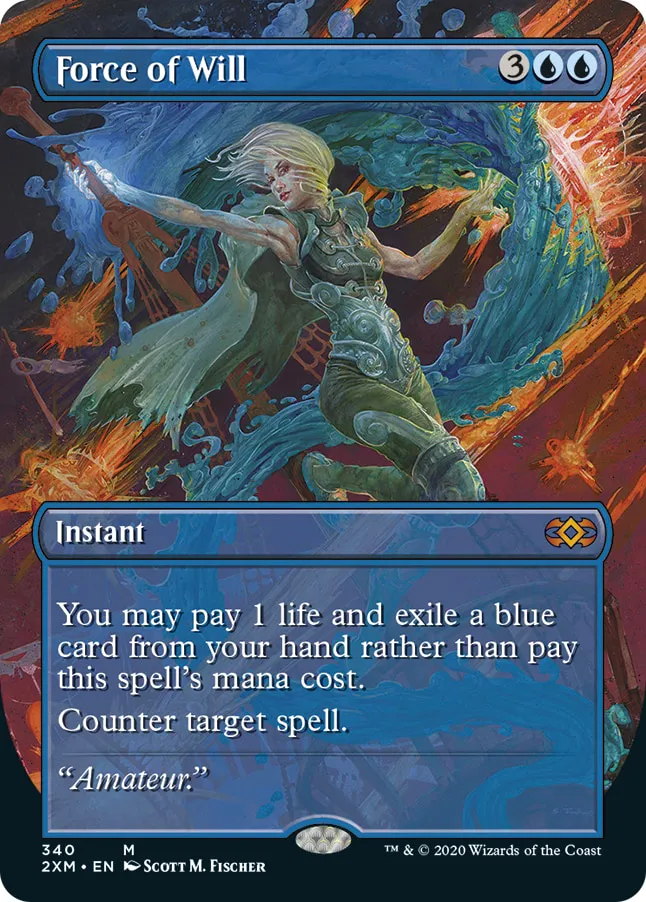 Force of Will MTG - Double Masters #340 (English) | Magic: The