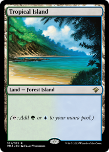 Tropical Island MTG - Masters Edition IV #254 (English) | Magic