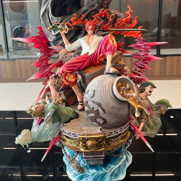 Qoo10] ワンピース海軍三大将赤犬青稚白ひげ黄猿ソ