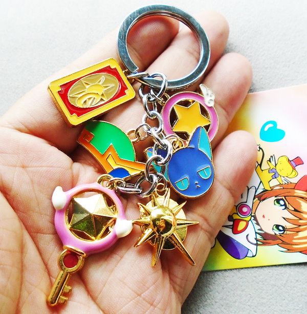 Qoo10] カードキャプターさくらキーホルダー6ペン