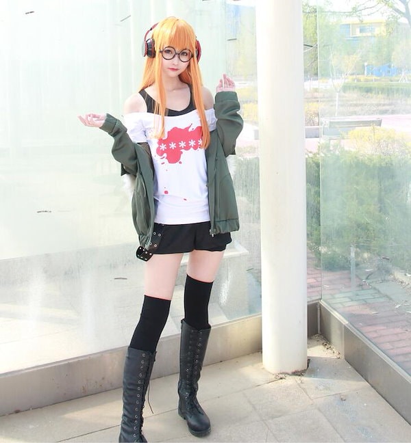 Qoo10] ペルソナ5 佐倉双葉 変装 仮装 コスプ