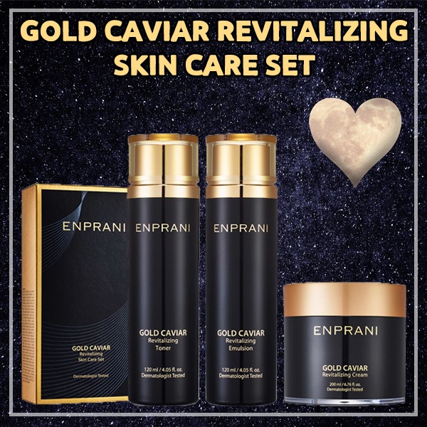 Qoo10] エンプラニ ゴールドキャビアスキンケアセット/化粧水 : スキンケア