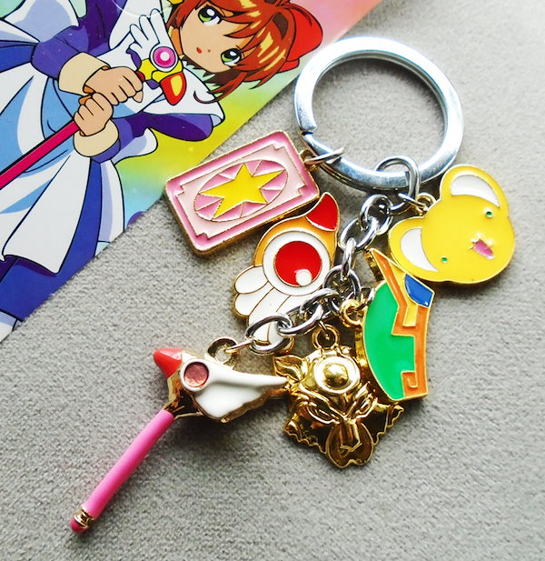 CCさくら.カードキャプターさくら ドームキーホルダー カード