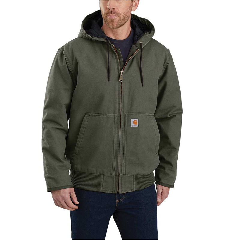 Carhartt Washed Duck Insulated Active Jac | Gemplers