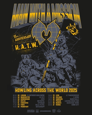 MAN WITH A MISSION、今年1月リリースの「REACHING FOR THE SKY」が