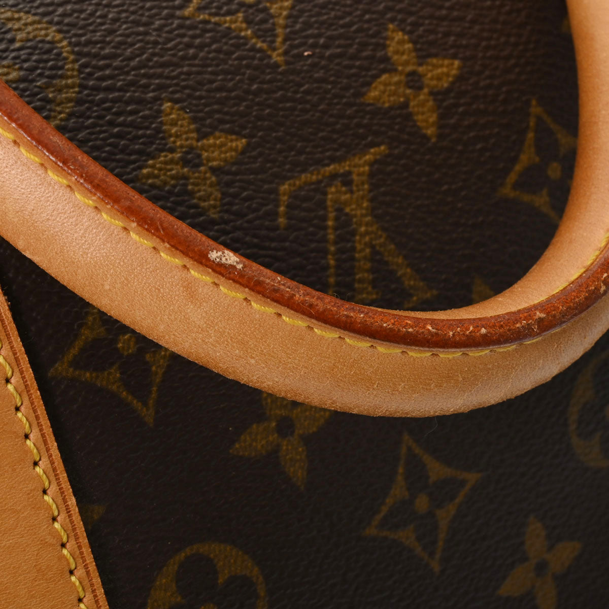 ルイヴィトンキーポルバンドリエール 55 旧型 14145 ブラウン