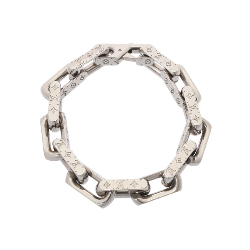 ルイヴィトンブレスレットチェーン モノグラム Mサイズ メンズ メタル