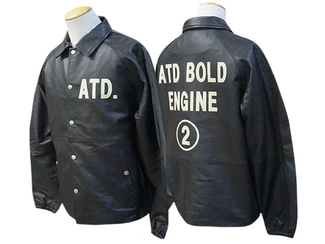 AT-DIRTY/アットダーティー】2025AW「Leather Coach Jacket”BOLD