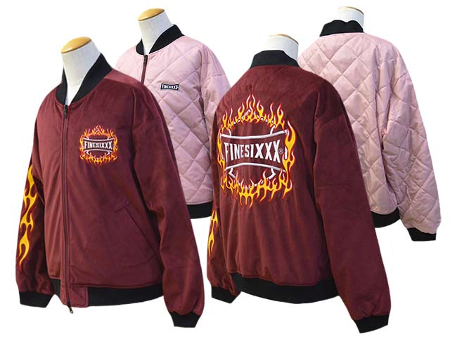 全3色【FINESIXXX/ファインシックス】2024AW「Fine Flames Reversible