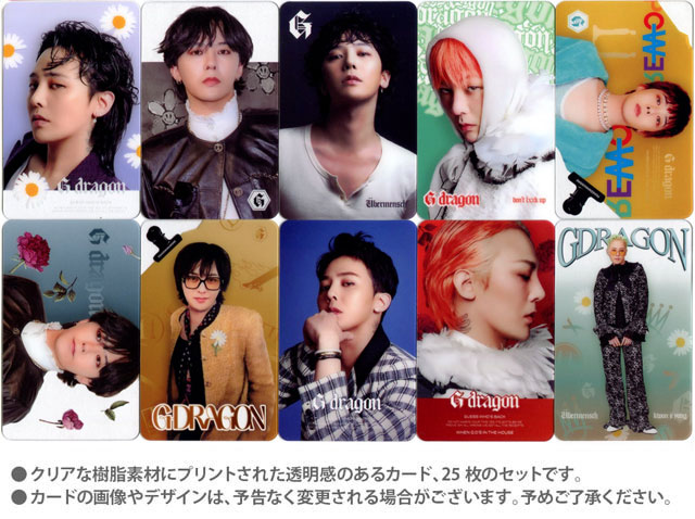送料無料・速達】 G-DRAGON (GD ジードラゴン / BIGBANG) グッズ