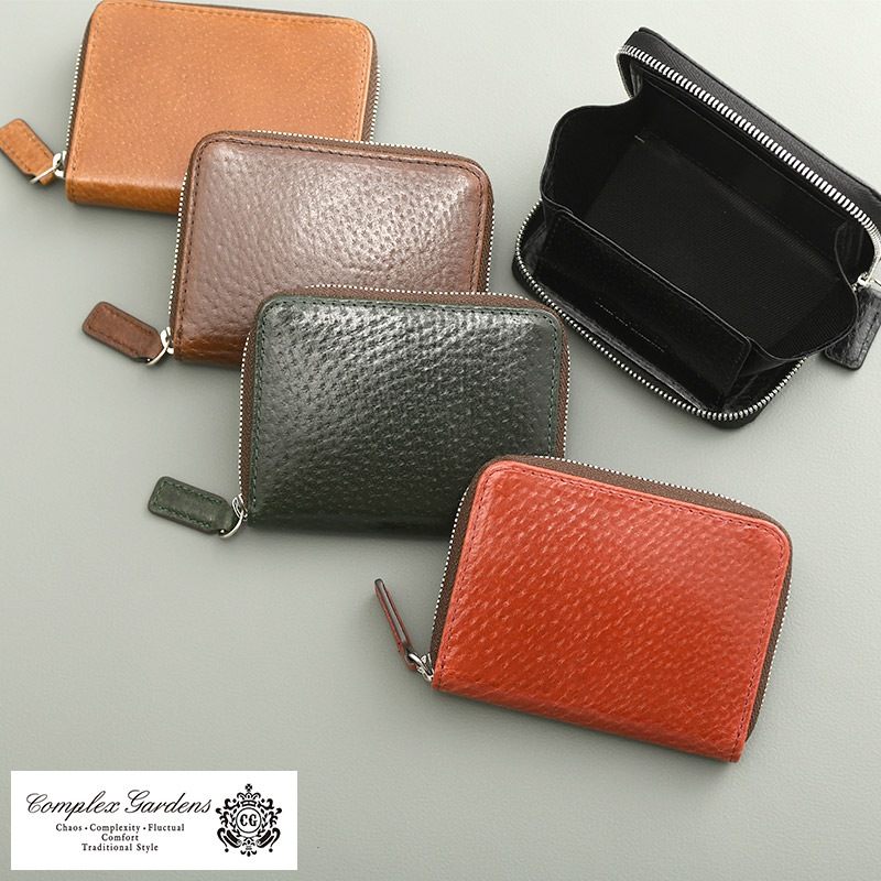 青木鞄 COMPLEX GARDENS ラウンドファスナー小銭入れ 百丈 おしゃれ豚