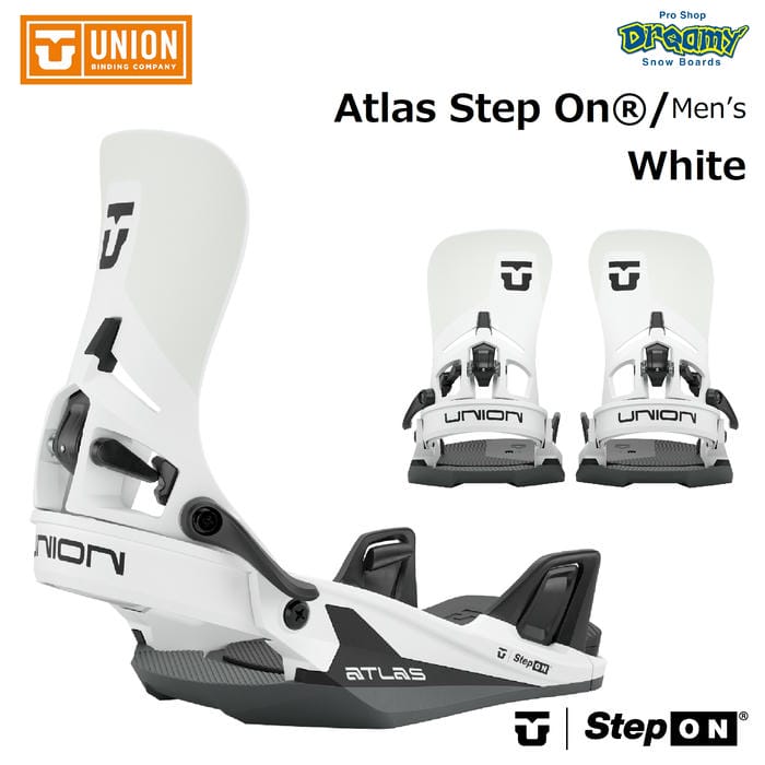 25-26 UNION Atlas Step On 12000100-wht ステップオン チャネル 4x2